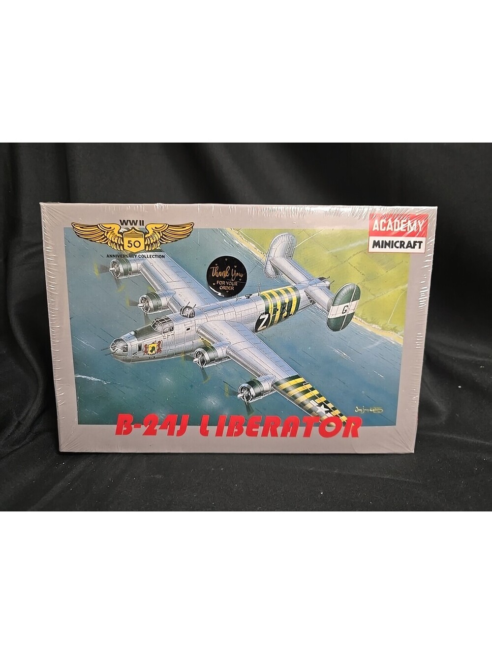 Academy Minicraft B-24J Liberator #4402 1:144 Scale Kit 1992 - NEW Sealed